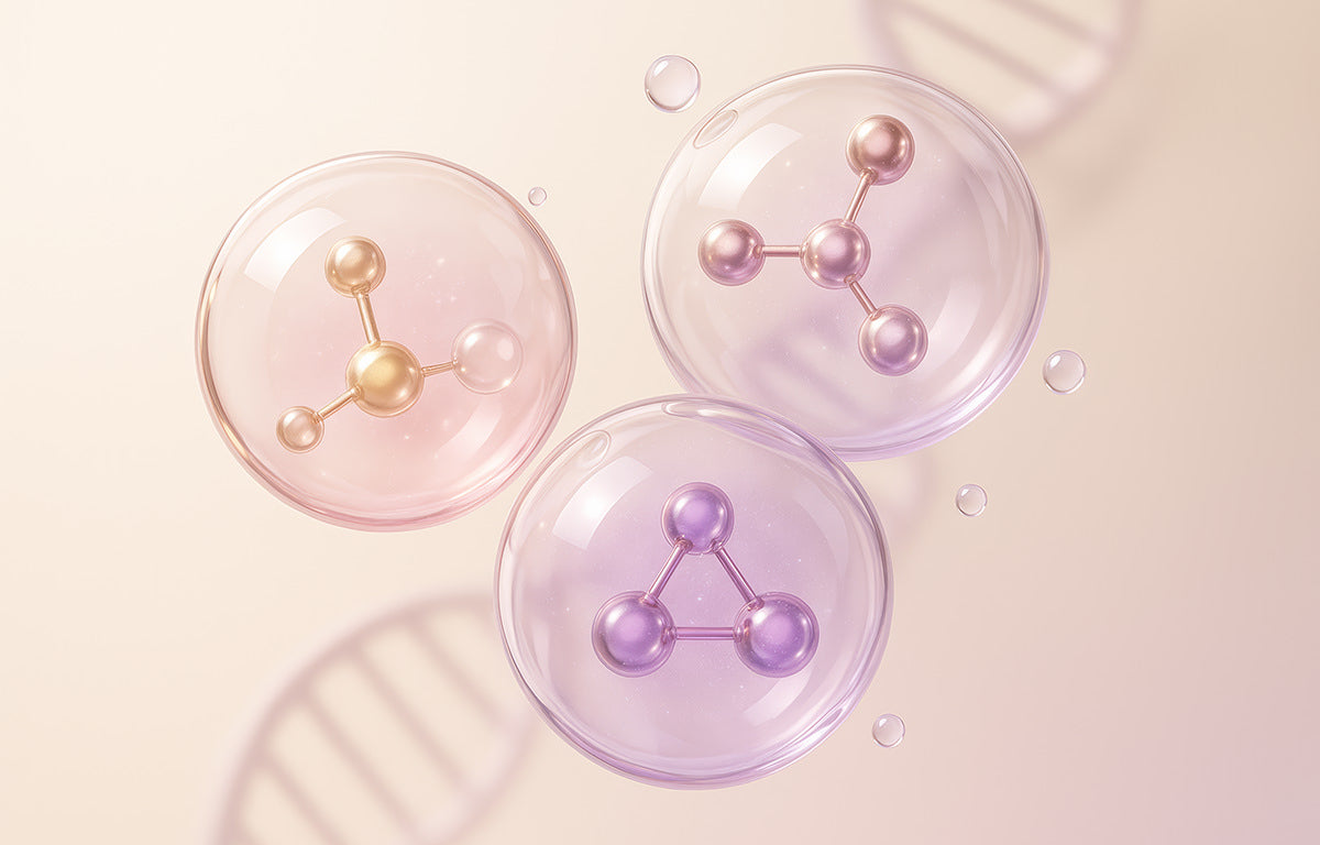 Botanical and molecular ingredients used in Fix Studios medical-grade Lacera™ Lactic Radiance Serum