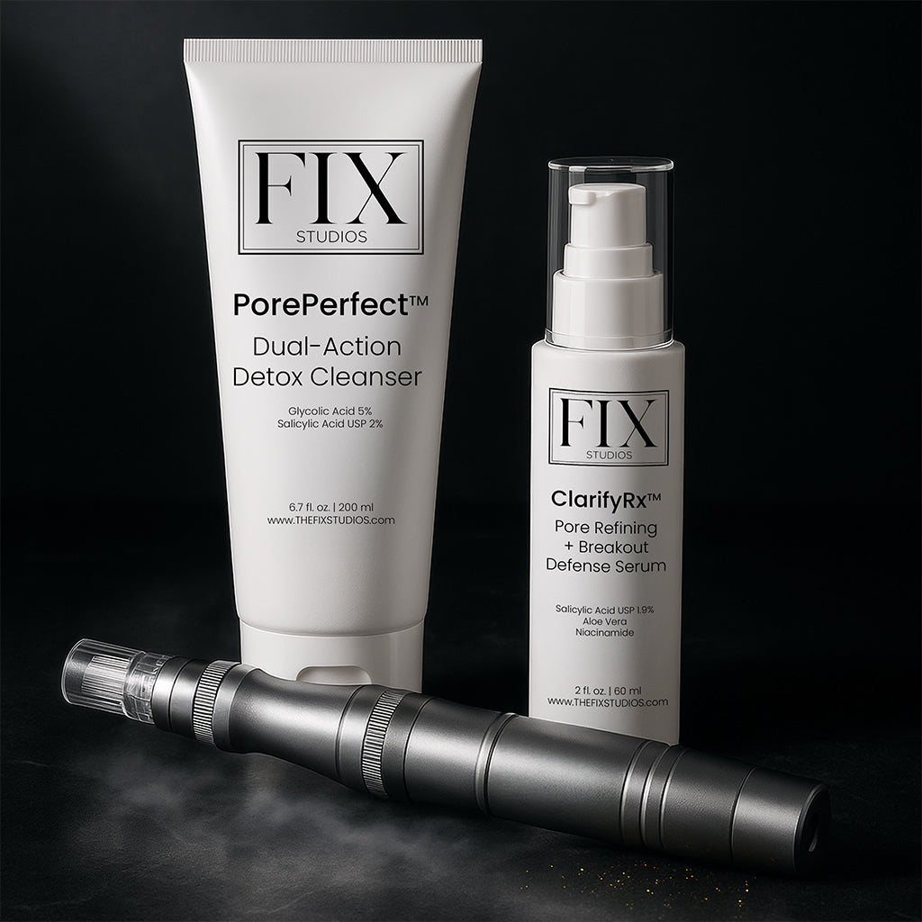 Acne Treatment services fix studios cincinnati mason OH