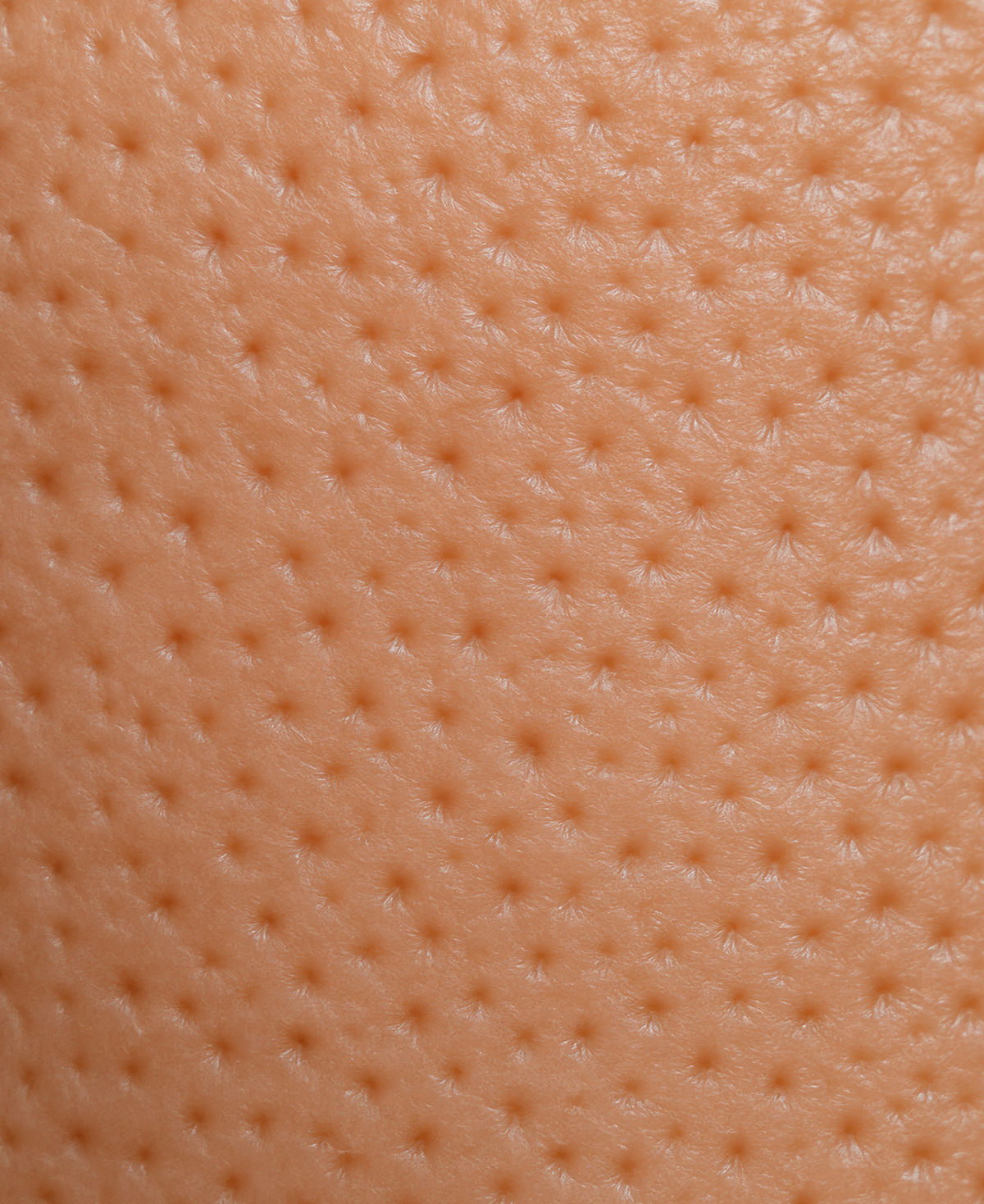 Macro photo of clean and clear pores after using  Fix Studios Medical-grade C+Glow™ Radiant Defense Pads that contain antioxidant fusion blend of ingredients