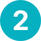 Blue circle with the number 2 inside