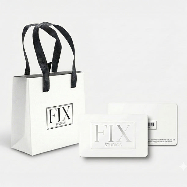 Fix Studios physical gift card