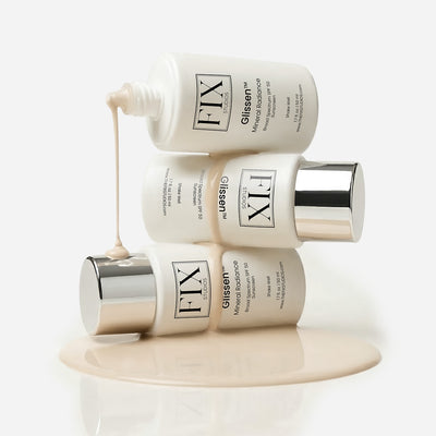 Fix Studios medical-grade Glissen™ Mineral Radiance Broad Spectrum SPF 50 Sunscreen
