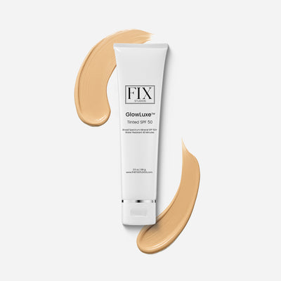 Fix Studios medical-grade GlowLuxe™ Tinted SPF 50 sunscreen