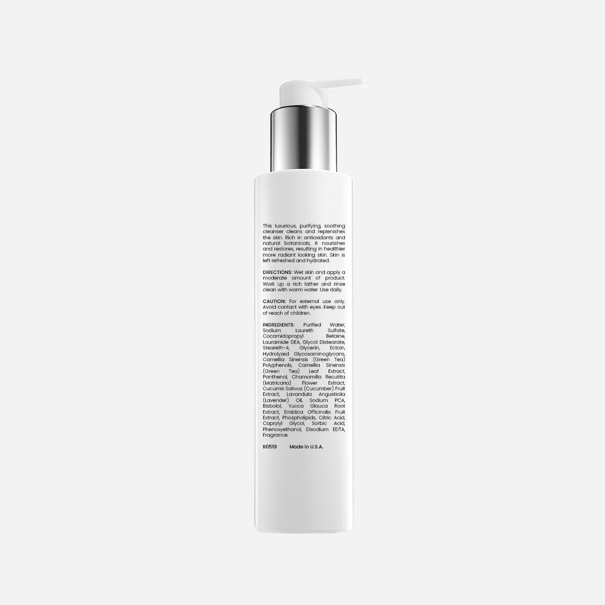 A bottle of medical-grade Fix Studios GreenTea Purity™ Antioxidant Cleanser