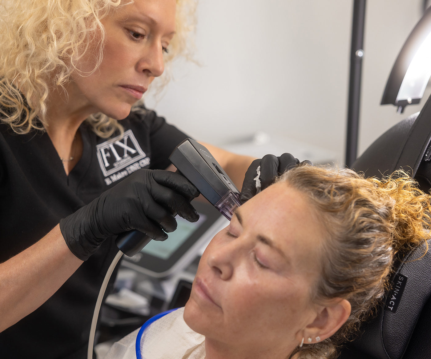 Morpheus8 RF Microneedling Skin Tightening Cincinnati Mason Treatment at Fix Studios