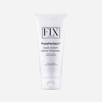 Fix Studios medical-grade PorePerfect™ Dual-Action Detox Cleanser