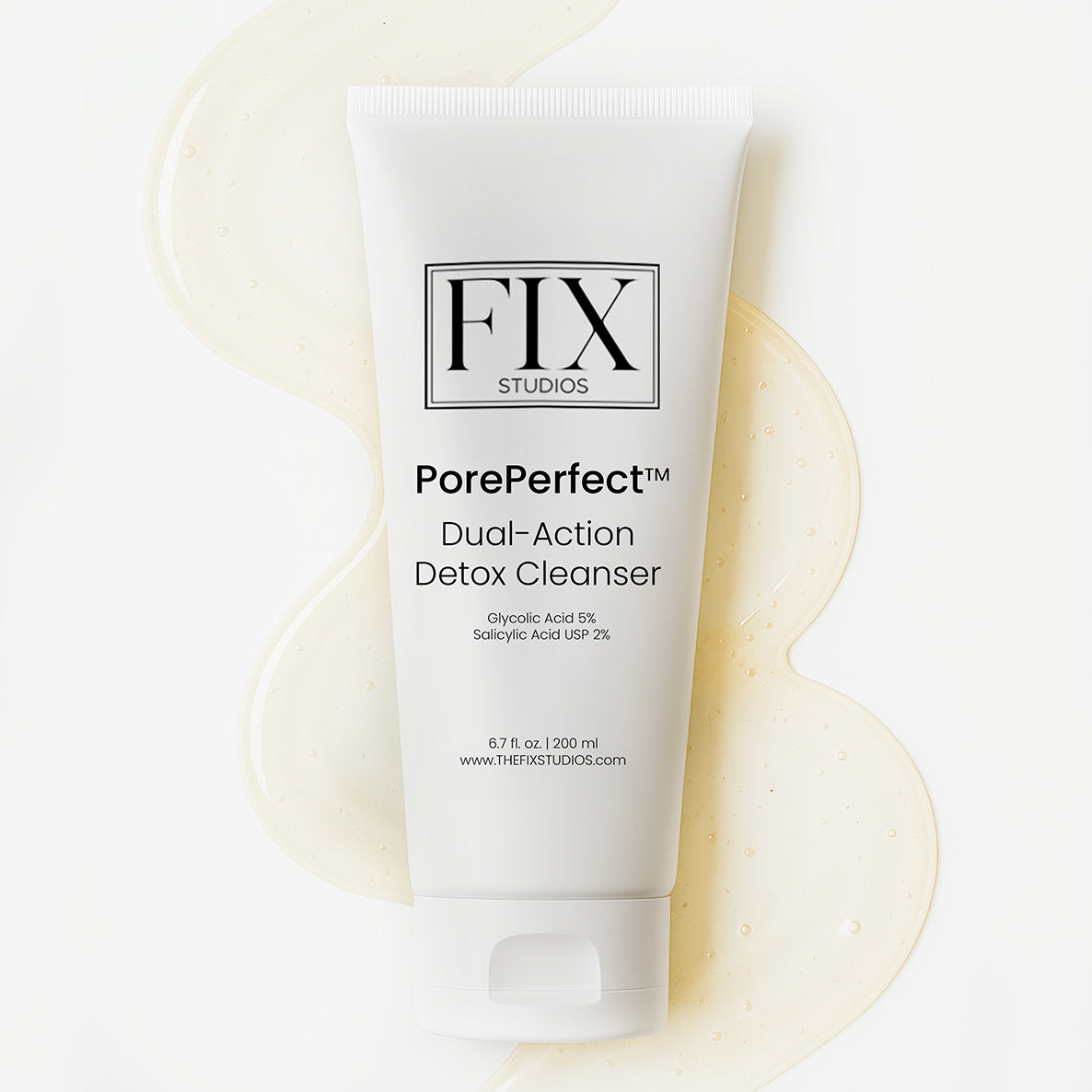 Fix Studios medical-grade PorePerfect™ Dual-Action Detox Cleanser