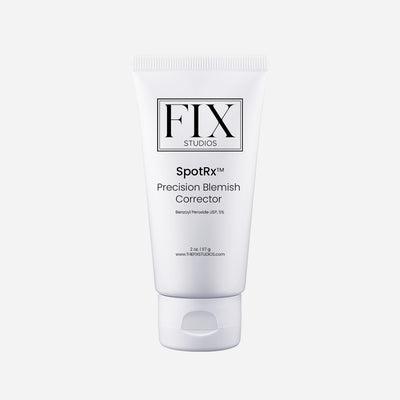 Fix Studios medical-grade SpotRx Precision Blemish Corrector Benzoyl Peroxide fast-acting acne spot treatment