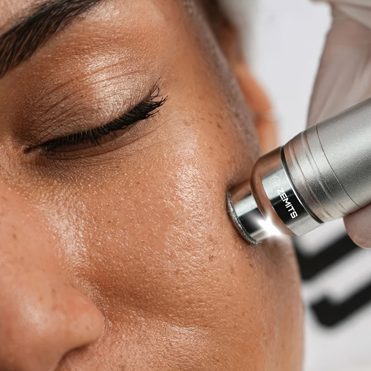 A woman receives a Fix Studios Facials & Esthetician Services Cincinnati Mason OH